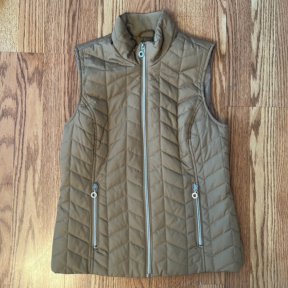 Marc New York Beige Puffer Vest